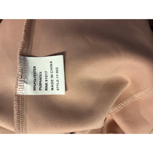 Solitaire by Ravi Khosla Women’s Metallic Pink Jacket Size Large Full Zip - Picture 6 of 6